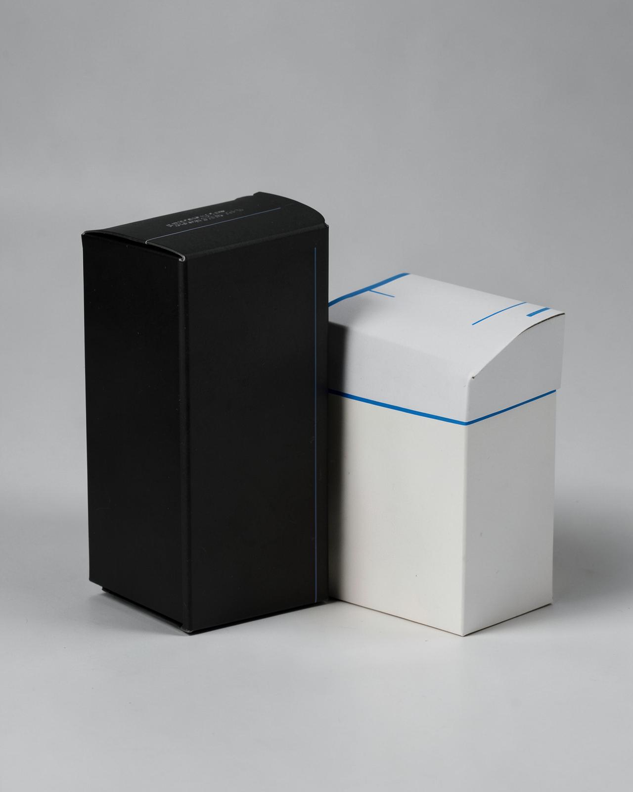 Placeholder minimal packaging design still life